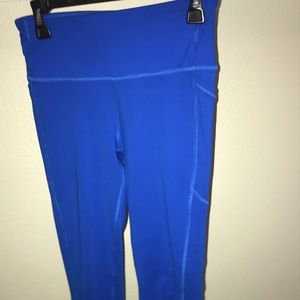 dick sporting goods athletic blue leggings